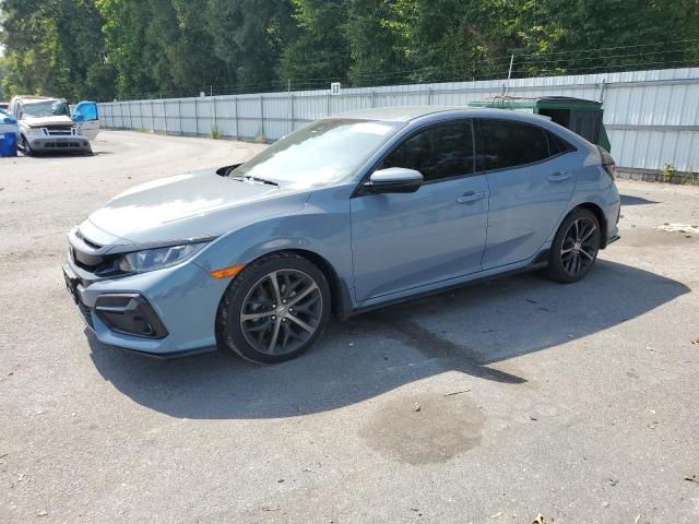 SHHFK7H4XLU414332 - 2020 HONDA CIVIC SPORT BLUE photo 1