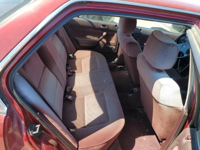 JHMCB7648MC071931 - 1991 HONDA ACCORD DX BURGUNDY photo 10