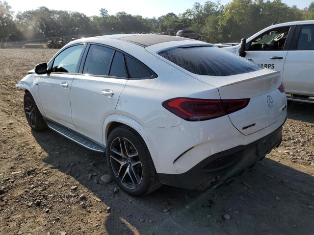 4JGFD6BB8MA515629 - 2021 MERCEDES-BENZ GLE COUPE AMG 53 4MATIC WHITE photo 2