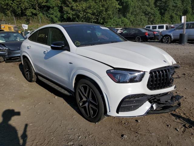 4JGFD6BB8MA515629 - 2021 MERCEDES-BENZ GLE COUPE AMG 53 4MATIC WHITE photo 4