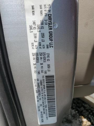 2A4RR5D14AR270914 - 2010 CHRYSLER TOWN & COU TOURING Gümüş foto 13