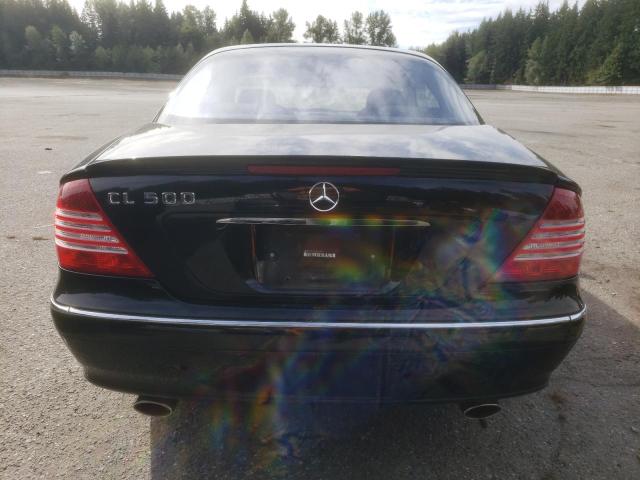 WDBPJ75J73A034617 - 2003 MERCEDES-BENZ CL 500 BLACK photo 6