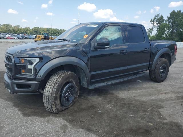 1FTFW1RG6JFC75918 - 2018 FORD F150 RAPTOR BLACK photo 1