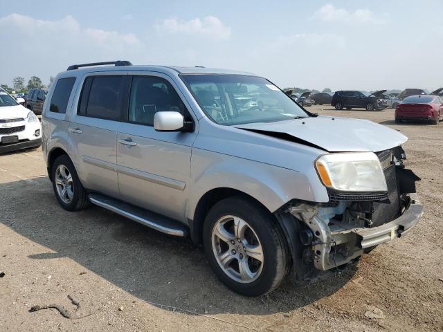 5FNYF3H57DB012074 - 2013 HONDA PILOT EXL 银色 照片 4