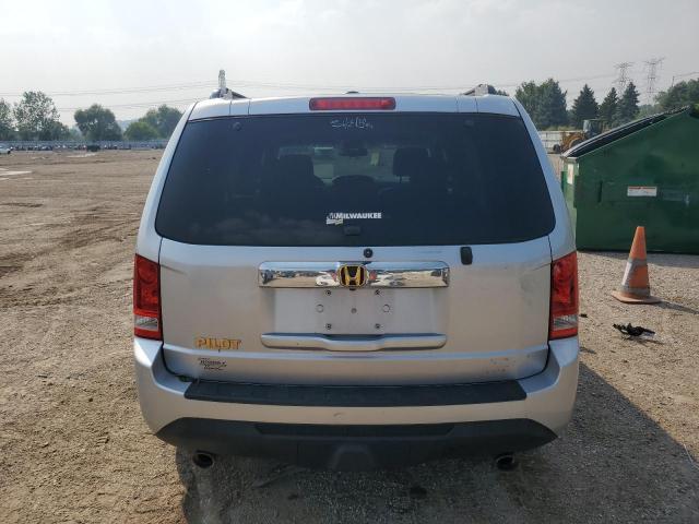 5FNYF3H57DB012074 - 2013 HONDA PILOT EXL 银色 照片 6