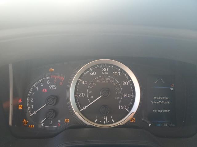 JTDEPMAE4NJ211156 - 2022 TOYOTA COROLLA LE Siyah fotoğraf 9