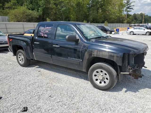 2GCEK13M171663497 - 2007 CHEVROLET SILVERADO K1500 CREW CAB BLACK photo 4