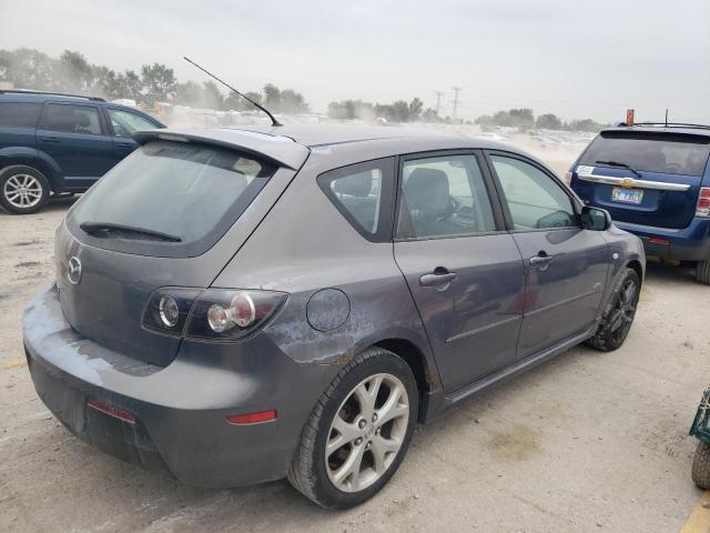 JM1BK343981802223 - 2008 MAZDA 3 HATCHBACK GRAY photo 3