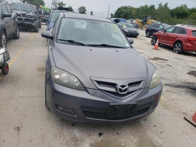 JM1BK343981802223 - 2008 MAZDA 3 HATCHBACK GRAY photo 5