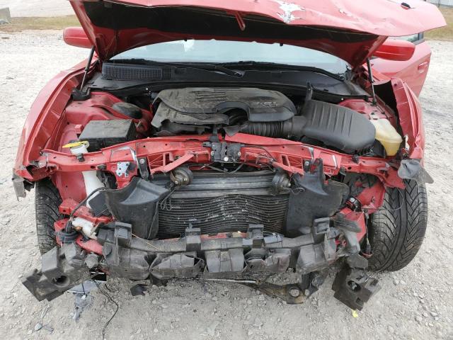 2C3CDXBG9FH716652 - 2015 DODGE CHARGER SE RED photo 7