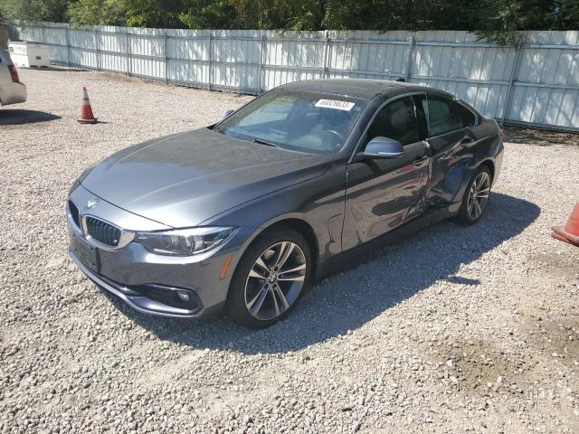 WBA4J3C53JBG91473 - 2018 BMW 430XI GRAN COUPE GRAY photo 1