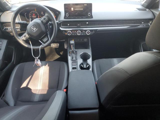 2HGFE2F50SH103753 - 2025 HONDA CIVIC SPORT WHITE photo 8