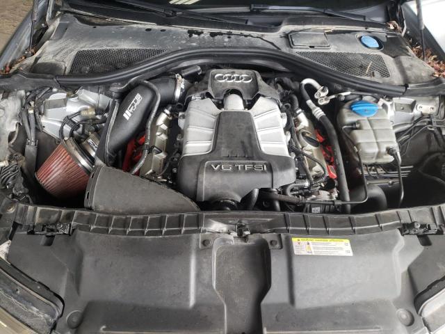 WAUHGAFC2CN048786 - 2012 AUDI A6 PRESTIGE ნაცრისფერი ფოტო 11