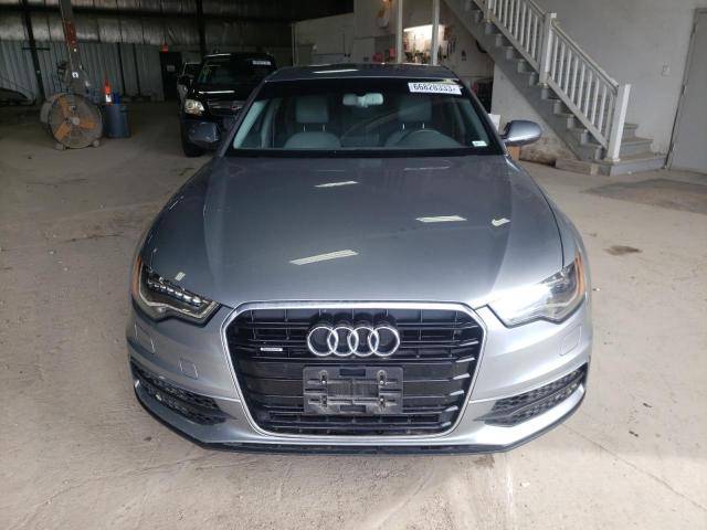 WAUHGAFC2CN048786 - 2012 AUDI A6 PRESTIGE GRAY photo 5