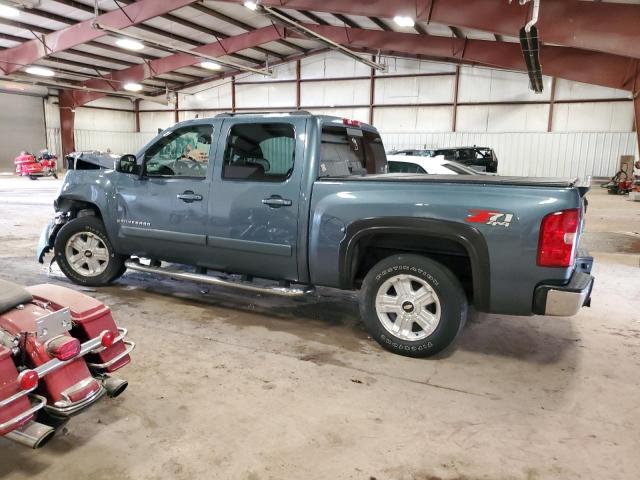 2GCEK13M271618231 - 2007 CHEVROLET SILVERADO K1500 CREW CAB TEAL photo 2