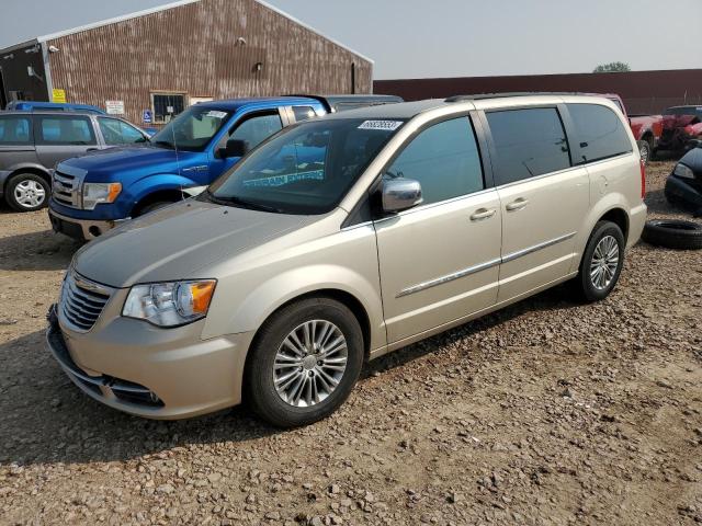 2C4RC1CG6ER336696 - 2014 CHRYSLER TOWN & COU TOURING L GOLD photo 1