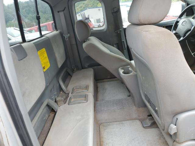 5TEUX42N27Z376822 - 2007 TOYOTA TACOMA ACCESS CAB ვერცხლისფერი ფოტო 10