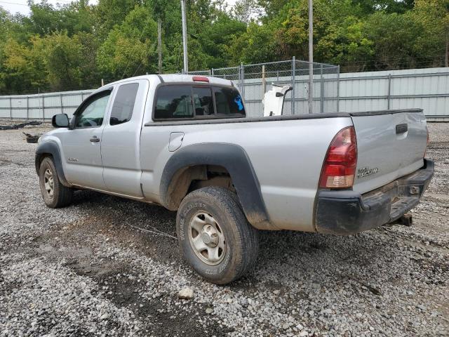 5TEUX42N27Z376822 - 2007 TOYOTA TACOMA ACCESS CAB ვერცხლისფერი ფოტო 2