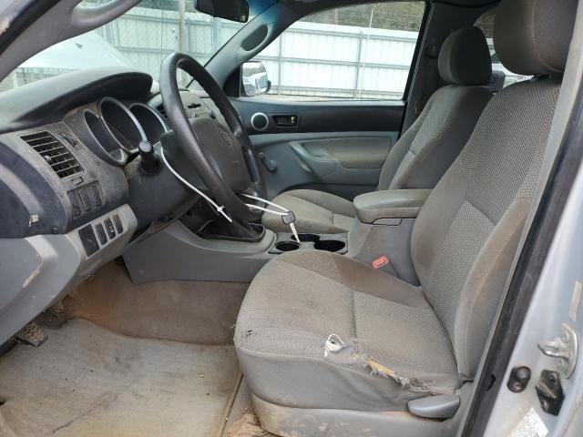 5TEUX42N27Z376822 - 2007 TOYOTA TACOMA ACCESS CAB ვერცხლისფერი ფოტო 7