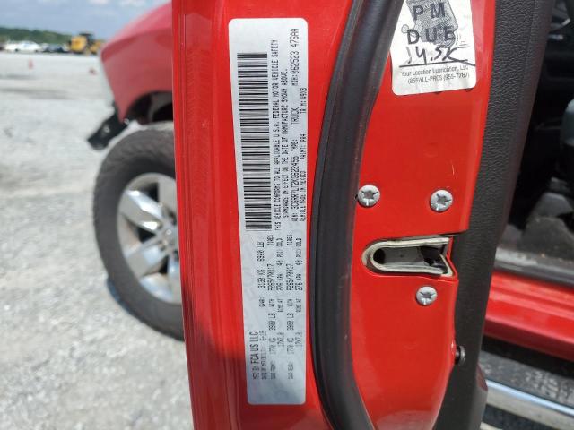 3C6RR7LT2KG622455 - 2019 RAM 1500 CLASS SLT Красный фото 12