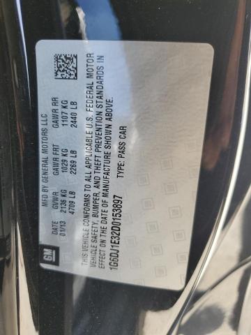 1G6DJ1E32D0153897 - 2013 CADILLAC CTS PERFORMANCE COLLECTION Черный фото 13