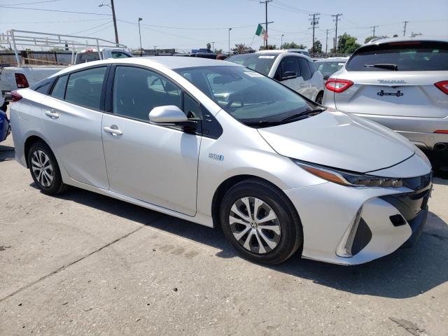 JTDKARFP6L3157792 - 2020 TOYOTA PRIUS PRIM LE SILVER photo 4