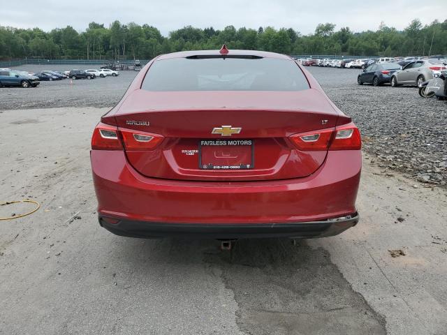 1G1ZE5STXHF244799 - 2017 CHEVROLET MALIBU LT RED photo 6