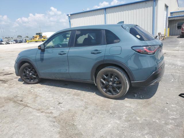 3CZRZ1H52RM754203 - 2024 HONDA HR-V SPORT TEAL photo 2