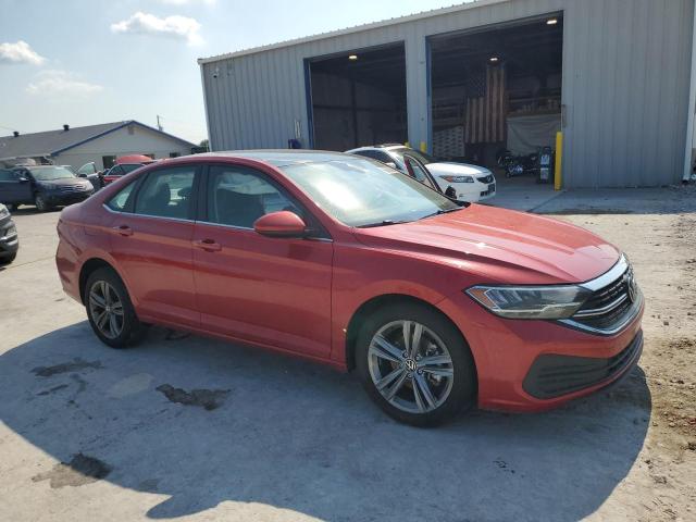 3VW7M7BU3RM037188 - 2024 VOLKSWAGEN JETTA SE 红色 照片 4