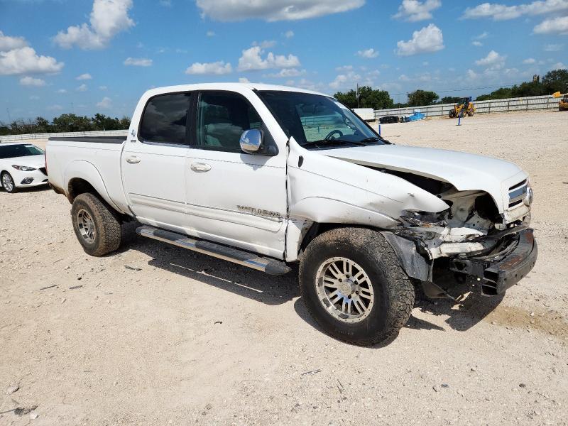 5TBET34184S461220 - 2004 TOYOTA TUNDRA DOUBLE CAB SR5 WHITE photo 4