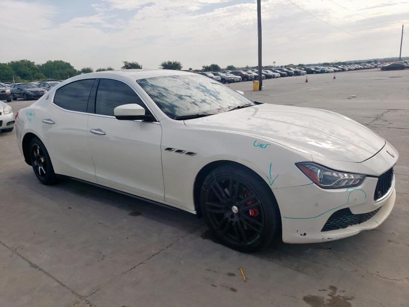 ZAM57RSL1H1244898 - 2017 MASERATI GHIBLI S Ақ фото 4