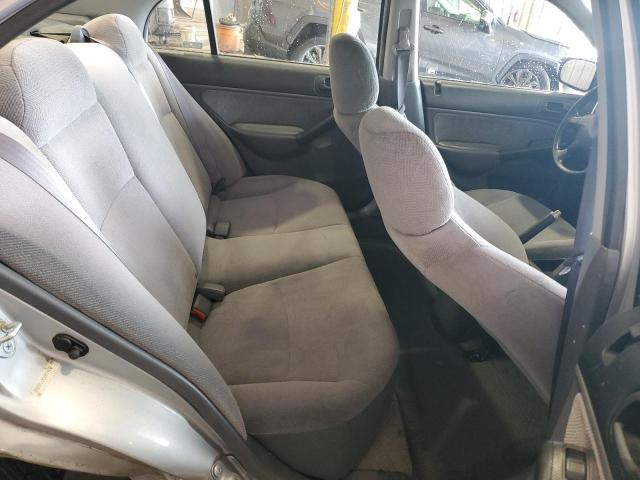 2HGES16501H514874 - 2001 HONDA CIVIC LX SILVER photo 10