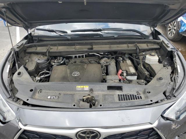 5TDGZRBH0NS169760 - 2022 TOYOTA HIGHLANDER XLE Գրաֆիտ լուսանկար 12