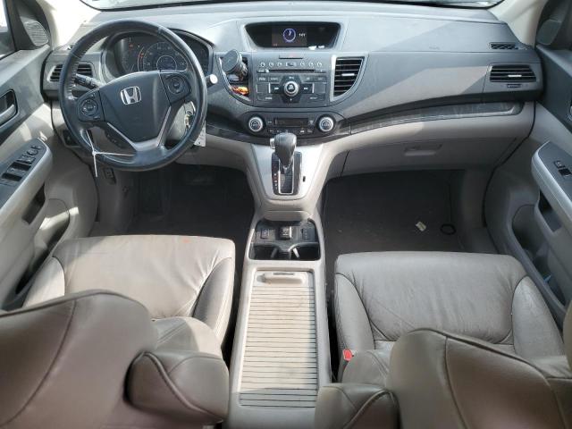 JHLRM3H71CC004949 - 2012 HONDA CR-V EXL BLUE photo 8