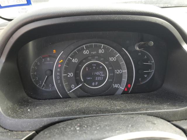 JHLRM3H71CC004949 - 2012 HONDA CR-V EXL BLUE photo 9