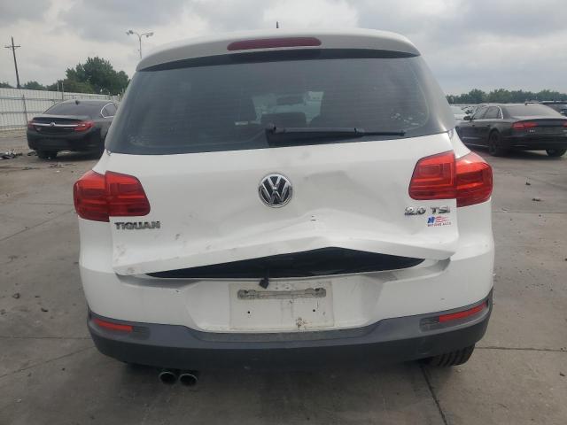 WVGCV7AX0DW513556 - 2013 VOLKSWAGEN TIGUAN S WHITE photo 6