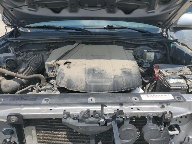 3TMLU4ENXFM186035 - 2015 TOYOTA TACOMA DOUBLE CAB Gümüş fotoğraf 12