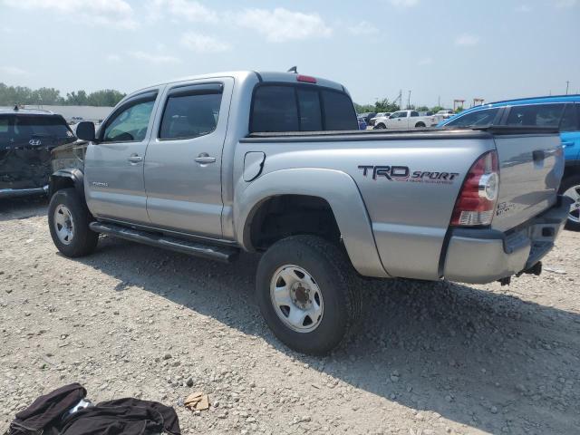 3TMLU4ENXFM186035 - 2015 TOYOTA TACOMA DOUBLE CAB Gümüş fotoğraf 2