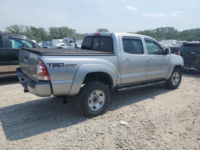 3TMLU4ENXFM186035 - 2015 TOYOTA TACOMA DOUBLE CAB Gümüş fotoğraf 3