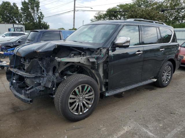 JN8AY2NE2K9757319 - 2019 NISSAN ARMADA PLATINUM BLACK photo 1