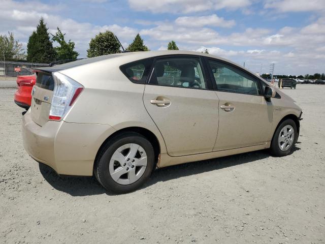 JTDKN3DUXA0167945 - 2010 TOYOTA PRIUS BEIGE photo 3
