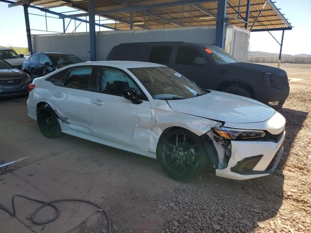 2HGFE2F59NH575518 - 2022 HONDA CIVIC SPORT WHITE photo 4