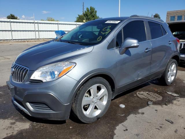 KL4CJASB4FB148481 - 2015 BUICK ENCORE GRAY photo 1