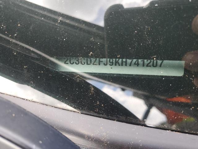 2C3CDZFJ9KH741207 - 2019 DODGE CHALLENGER R/T SCAT PACK BLACK photo 12