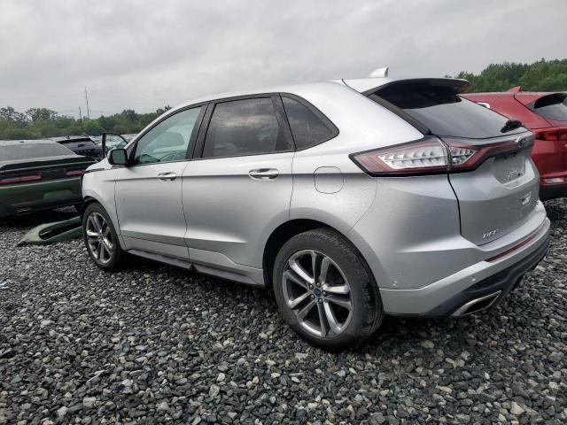 2FMTK4APXFBB17498 - 2015 FORD EDGE SPORT SILVER photo 2