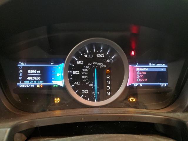 1FM5K8GT5DGA89460 - 2013 FORD EXPLORER SPORT ვერცხლისფერი ფოტო 9