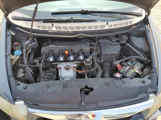 19XFA16969E029932 - 2009 HONDA CIVIC EXL ნაცრისფერი ფოტო 11