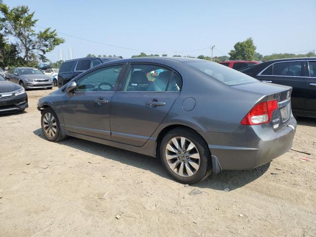 19XFA16969E029932 - 2009 HONDA CIVIC EXL ნაცრისფერი ფოტო 2