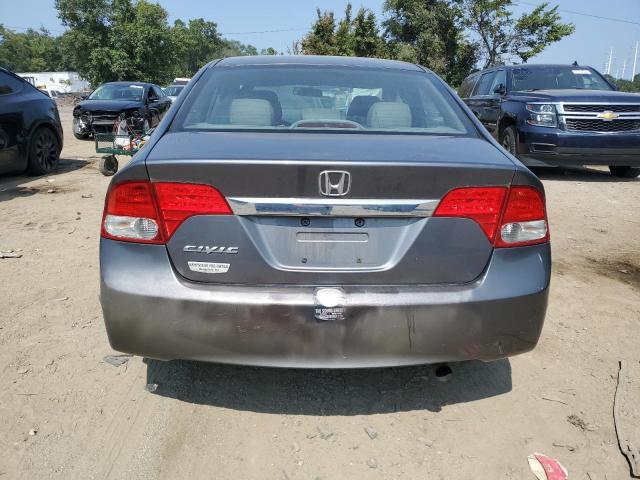 19XFA16969E029932 - 2009 HONDA CIVIC EXL ნაცრისფერი ფოტო 6