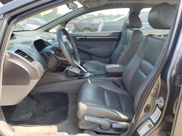 19XFA16969E029932 - 2009 HONDA CIVIC EXL ნაცრისფერი ფოტო 7